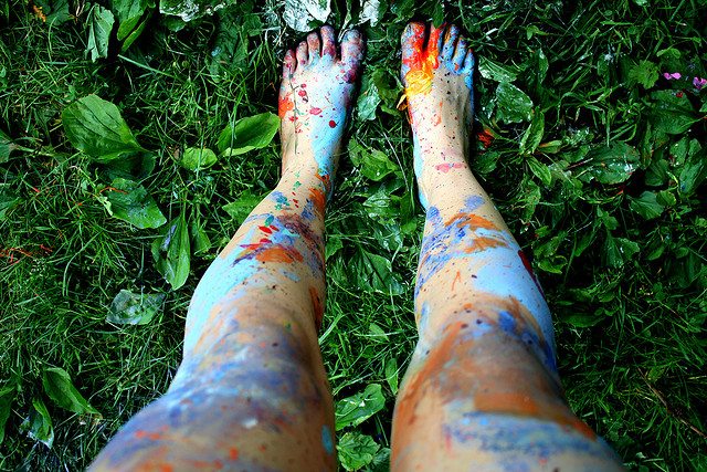 Painted Legs